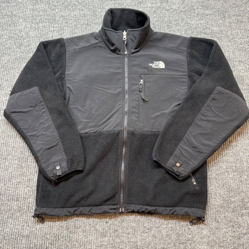 black The North Face Denali fleece jacket.‎